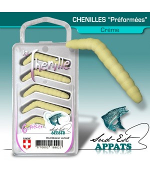 Chenilles par 6 - couleur CREME