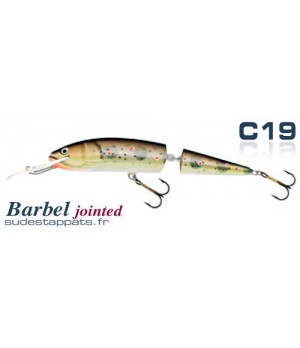 Barbel jointed flottant 14 cm - coul. C19