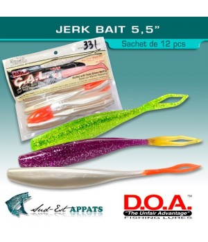 Jerk Bait 5,5" 12 Pces NITE GLOW