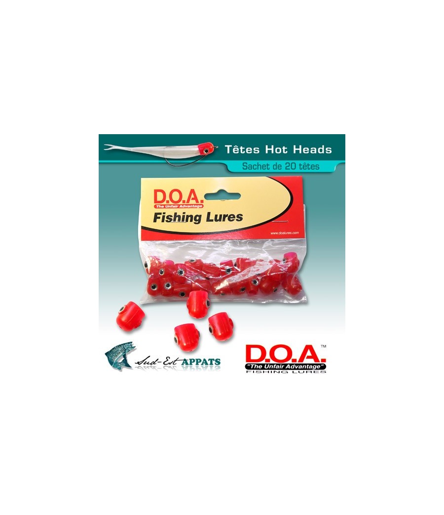 D.O.A. Lures Hot Heads