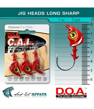 Jig Heads Long Sharp - 1 oz
